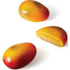 Stampo Mango 130 ml da Silikomart: kit stampo in silicone bianco con cutter doppia faccia