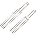 52 o 62 cm Spillone 4 punte per panettoni e colombe in acciaio inox Decora