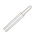 Spillone 4 punte per panettoni e colombe in acciaio inox lungo 62 cm da Decora