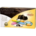 Confetti colori assortiti al cioccolato fondente da Crispo in confezione da 1 Kg