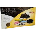 Confetti Neri al Cioccolato Crispo in confezione da 1 Kg. Confetti neri ideali per compleanno e matrimonio