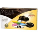 Confetti Neri al Cioccolato Crispo in confezione da 1 Kg. Confetti neri ideali per compleanno e matrimonio