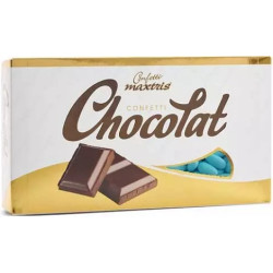 Confetti al cioccolato Maxtris Azzurri, classici, in confezione da 1 Kg