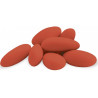 Confetti al cioccolato Maxtris Rossi, classici, in confezione da 1 Kg Confetti al cioccolato Maxtris Rossi, classici, in confezione da 1 Kg