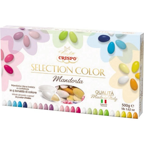 Confetti Selection Color Arancio alla mandorla Crispo da 500 g Confetti Selection Color Arancio alla mandorla Crispo da 500 g