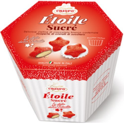 Etoile Sucré Rosso confetti Stelle della Felicità Crispo da 500 g