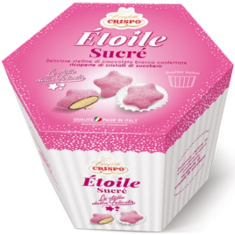 Etoile Sucré Rosa confetti Stelle della Felicità Crispo da 500 g