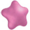 Confetti Stelle della Felicità Rosa Perlato in confezione da 500 g di Crispo