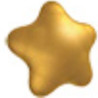 Confetti Stelle della Felicità Oro Perlato in confezione da 500 g di Crispo Confetti Stelle della Felicità Oro Perlato in confezione da 500 g di Crispo