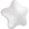 Confetti Stelle della Felicità Bianche Perlate in confezione da 500 g di Crispo Confetti Stelle della Felicità Bianche Perlate in confezione da 500 g di Crispo