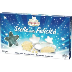 Confetti Stelle della Felicità  Celeste Perlato Crispo da 500 g