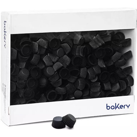 5000 Pirottini Mini Bonbon neri in carta forno per confetti diametro 2 cm altezza 1,4 cm da Decora 5000 Pirottini Mini Bonbon neri in carta forno per confetti diametro 2 cm altezza 1,4 cm da Decora
