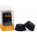 75 Pirottini Muffin in carta nera diametro 5 cm altezza 3,2 cm da Decora