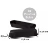 60 Pirottini Neri Eclair in carta da forno da 135 x 35 h 25 mm da Decora 60 Pirottini Neri Eclair in carta da forno da 135 x 35 h 25 mm da Decora