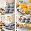 Stampo Zucchette Halloween in silicone da Decora