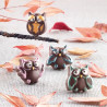 Choco Gufi Silikomart: stampo in silicone per cioccolatini a forma di gufi Choco Gufi Silikomart: stampo in silicone per cioccolatini a forma di gufi