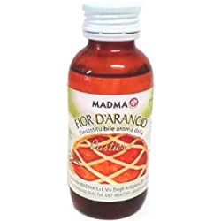 Aroma naturale fior d'arancio di Madma flacone in PET da 75 ml