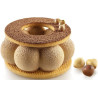 Truffle Crown 90 Silikomart: stampo in silicone per corona di tartufi con cutter Truffle Crown 90 Silikomart: stampo in silicone per corona di tartufi con cutter