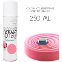 Velly Natural Pink da 250 ml: colorante alimentare spray color rosa vellutato