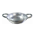 Tegame da portata in alluminio con due manici da 14 cm