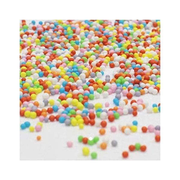 Confettini Diavolini di zucchero colorato da 100 g: piccole palline assortite di zucchero colorato