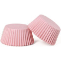 Set di 200 pirottini per muffin in carta forno rosa antiaderente di ø5xh3,2 cm
