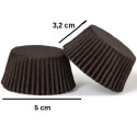 1000 Pirottini Muffin in carta marrone diametro 5 cm altezza 3,2 cm
