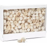 Set di 5000 pirottini mini bon bon in carta forno bianca di ø2xh1,5 cm, ideale per presentare singoli confetti