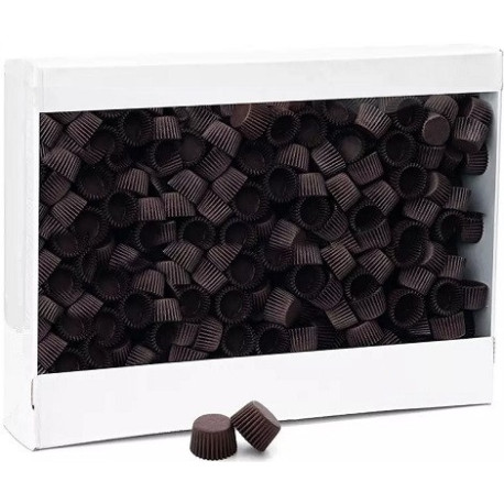 5000 Pirottini Mini Bonbon marroni in carta forno per confetti diametro 2 cm altezza 1,4 cm 5000 Pirottini Mini Bonbon marroni in carta forno per confetti diametro 2 cm altezza 1,4 cm