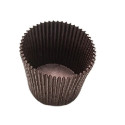 Pirottini mini bonbon marroni in carta forno per confetti diametro 2 cm altezza 1,4 cm