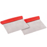 Raschia acciaio inox impugnatura in plastica lunga 13 o 17,5 cm da Silikomart Raschia acciaio inox impugnatura in plastica lunga 13 o 17,5 cm da Silikomart