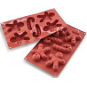 Stampo Gingerbread Man o Omino Pan di Zenzero in silicone da Silikomart Stampo Gingerbread Man o Omino Pan di Zenzero in silicone da Silikomart