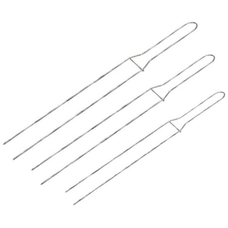 Da 42 a 62 cm spillone per panettoni e colombe in acciaio inox Liotti Da 42 a 62 cm spillone per panettoni e colombe in acciaio inox Liotti