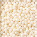 Maxi Perle di zucchero color bianco brillante da 100 g diametro 7 mm di Decora