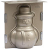 Stampo pupazzo di neve 3D antiaderente 16 x 8,5 x h 20 cm da Decora