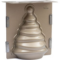 Stampo albero di natale 3D antiaderente 15 x 10 x h 20 cm da Decora