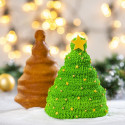 Stampo albero di natale 3D antiaderente 15 x 10 x h 20 cm da Decora