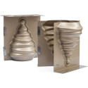 Stampo albero di natale 3D antiaderente 15 x 10 x h 20 cm da Decora