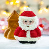 Stampo babbo natale 3D antiaderente 15,5 x 8 x h 20 cm da Decora Stampo babbo natale 3D antiaderente 15,5 x 8 x h 20 cm da Decora
