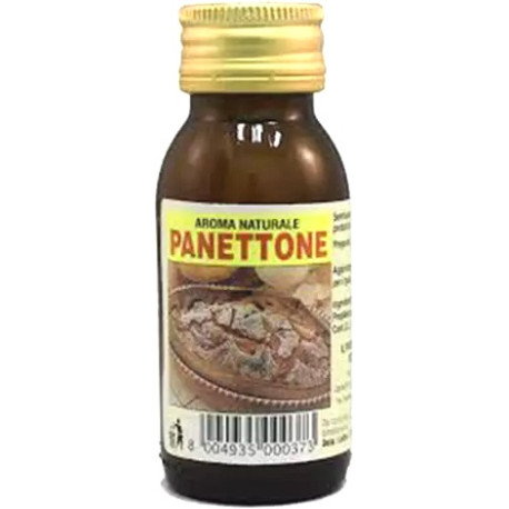 Aroma panettone liquido in flacone da 60 cc Aroma panettone liquido in flacone da 60 cc