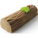 Stampo per tronchetto di natale o Bûche Wood di Silikomart