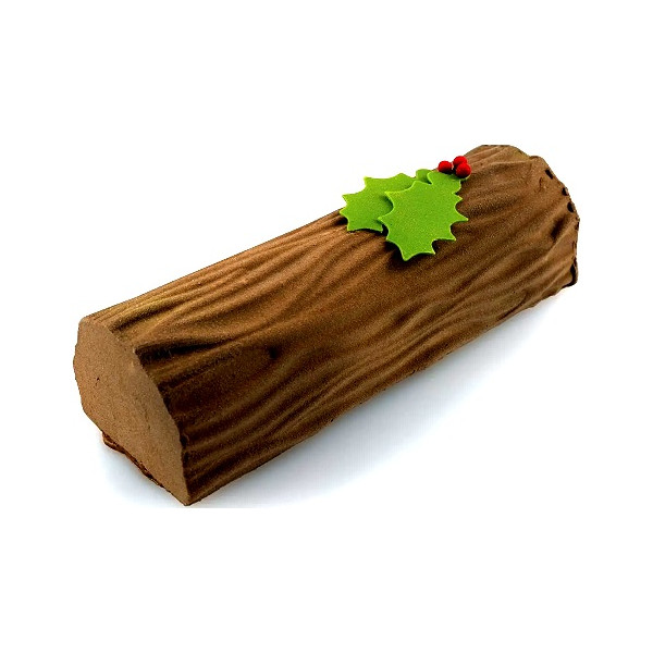 Stampo per tronchetto di natale o Bûche Wood di Silikomart