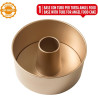 Chiffon Cake o Angel Cake in metallo antiaderente rose gold line da 20,5 cm di Decora Chiffon Cake o Angel Cake in metallo antiaderente rose gold line da 20,5 cm di Decora