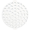 Griglia a cuori per crostata da 30 cm Decora: stampo a griglia in plastica per decorare crostate di diametro 30 cm da Decora
