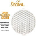 Griglia per crostata classica da 30 cm Decora: stampo a griglia in plastica per decorare crostate di diametro 30 cm da Decora