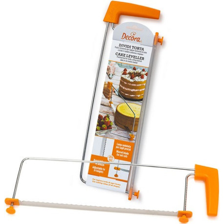 Dividi torta con lama seghettata per torte a strati da Decora
