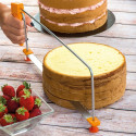 Dividi torta con lama seghettata per torte a strati da Decora