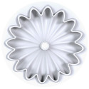 Kit 3D Tarte Bloom stampo silicone con anello tondo 3D per crostata fiorita da 18 cm di Silikomart