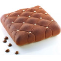 Stampo Silicone Matelassé 1000 o Torta Materasso Quadrato di lato 16 cm da Silikomart