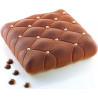 Stampo Silicone Matelassé 1000 o Torta Materasso Quadrato di lato 16 cm da Silikomart
